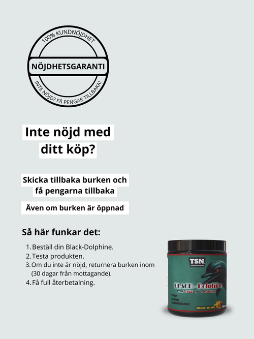 Black-Dolphine Stimfri Preworkout